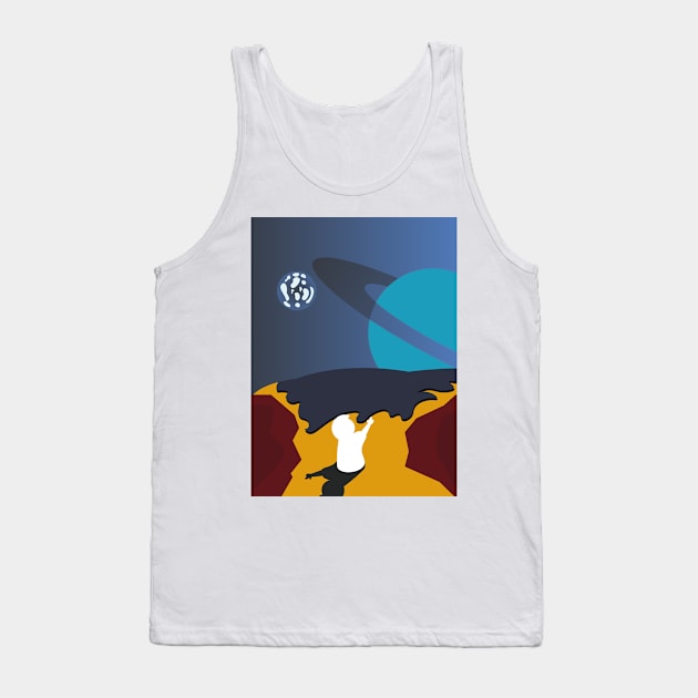 Beautiful Space View On Planets In Solar System Tank Top by VE_Merchandise